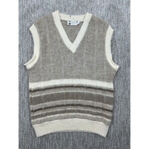 Vintage Viking Wool Icelandic 100% Pure Wool Sweater Vest Men's Large